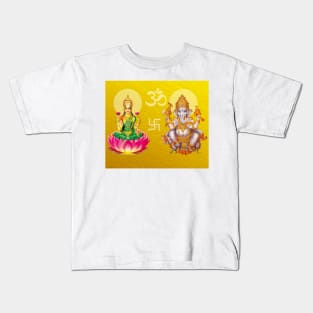 Laxmi Ganesh Kids T-Shirt